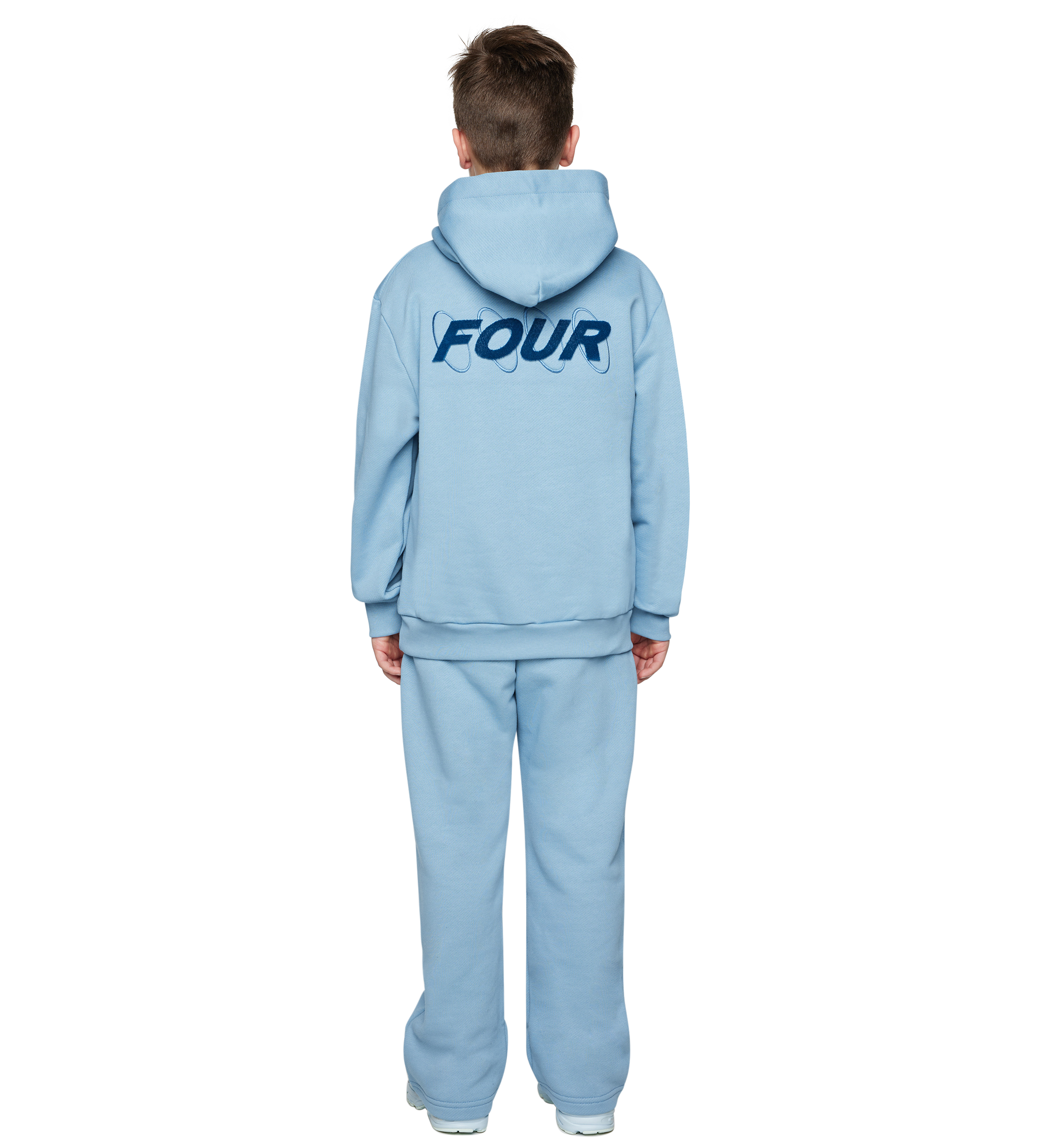 Soft Circles Capuchon Faded Denim