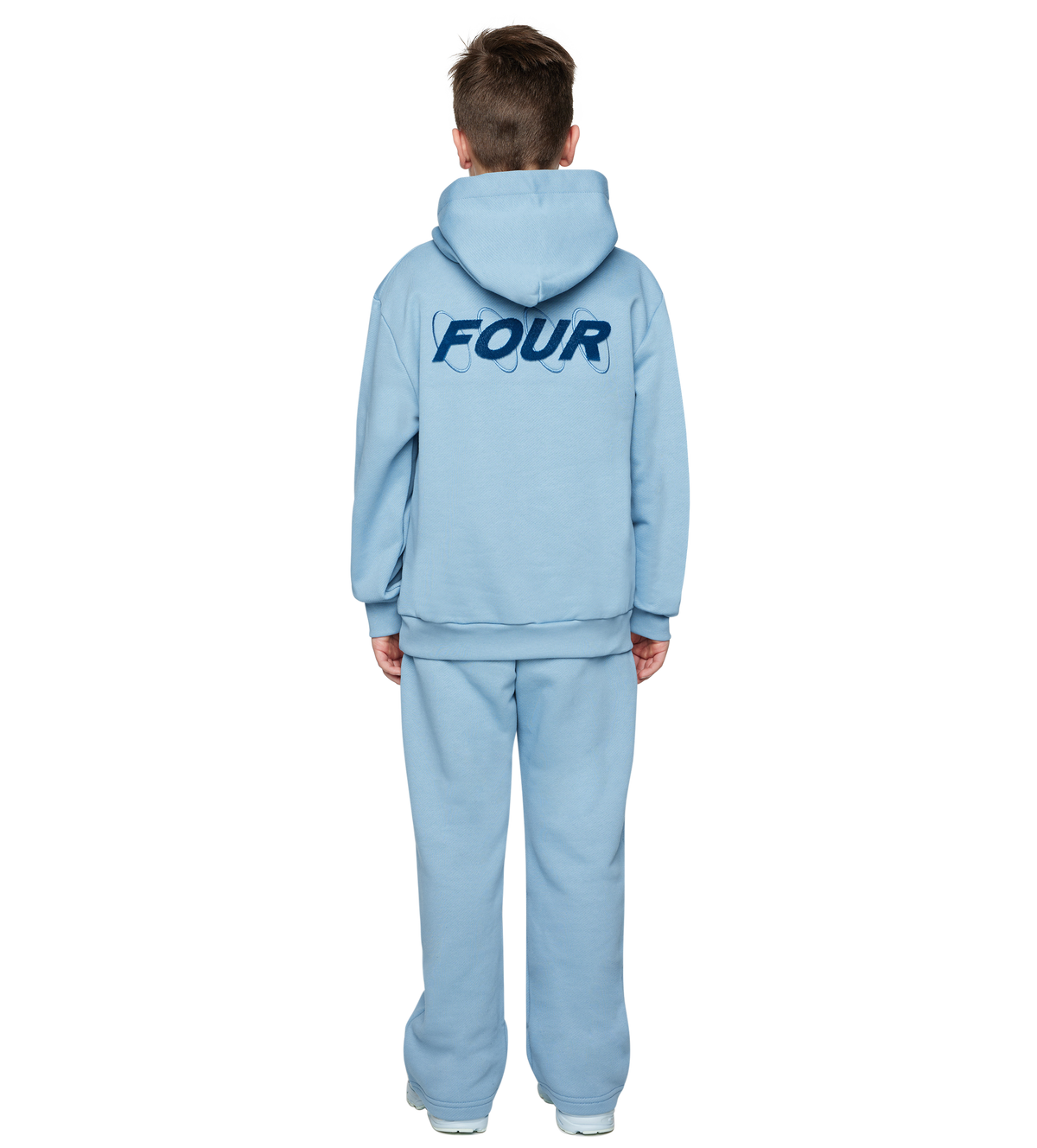 Soft Circles Capuchon Faded Denim