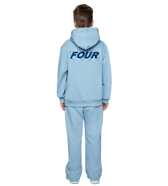 Soft Circles Capuchon Faded Denim