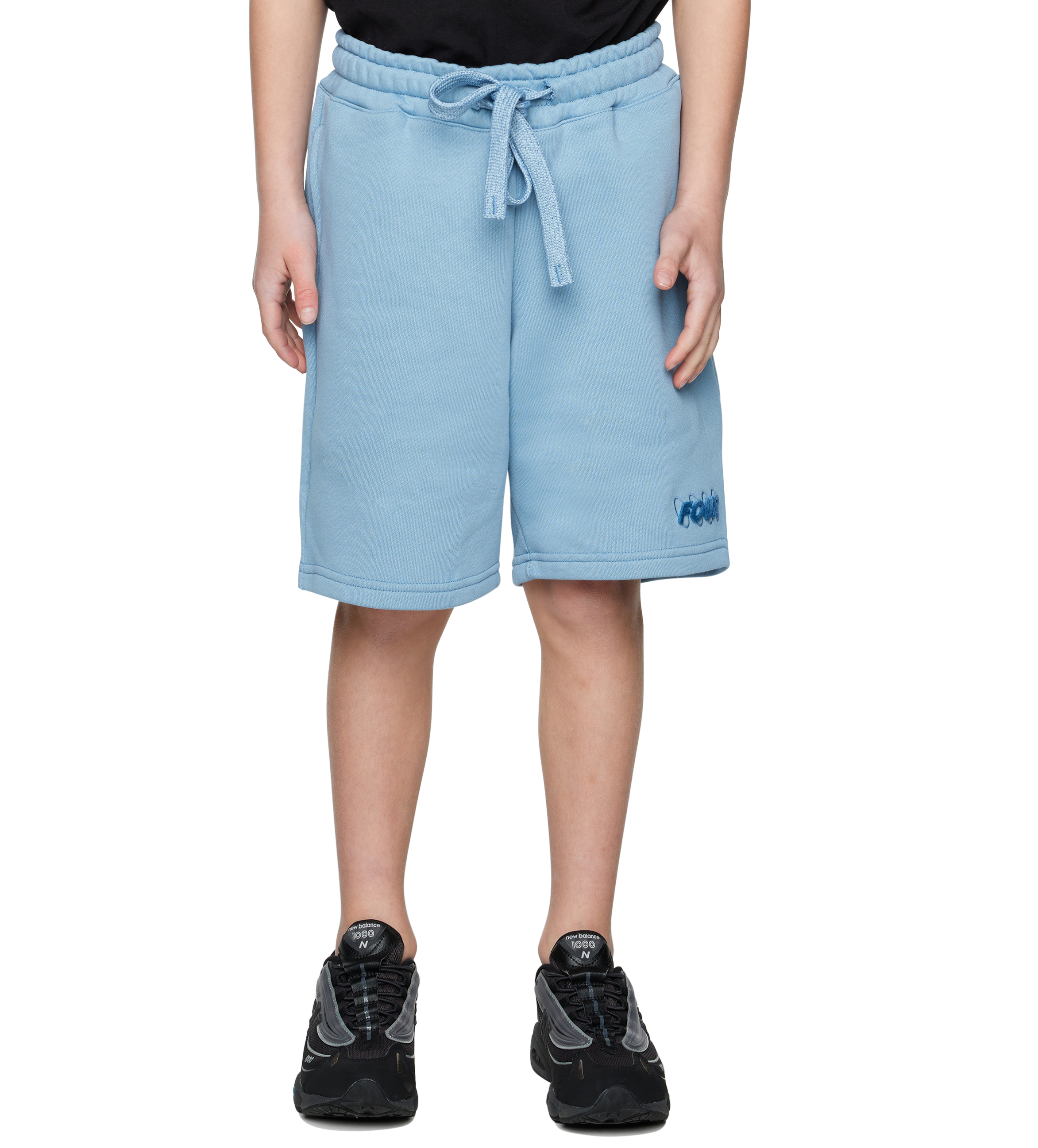 Soft Circles Shorts Faded Denim