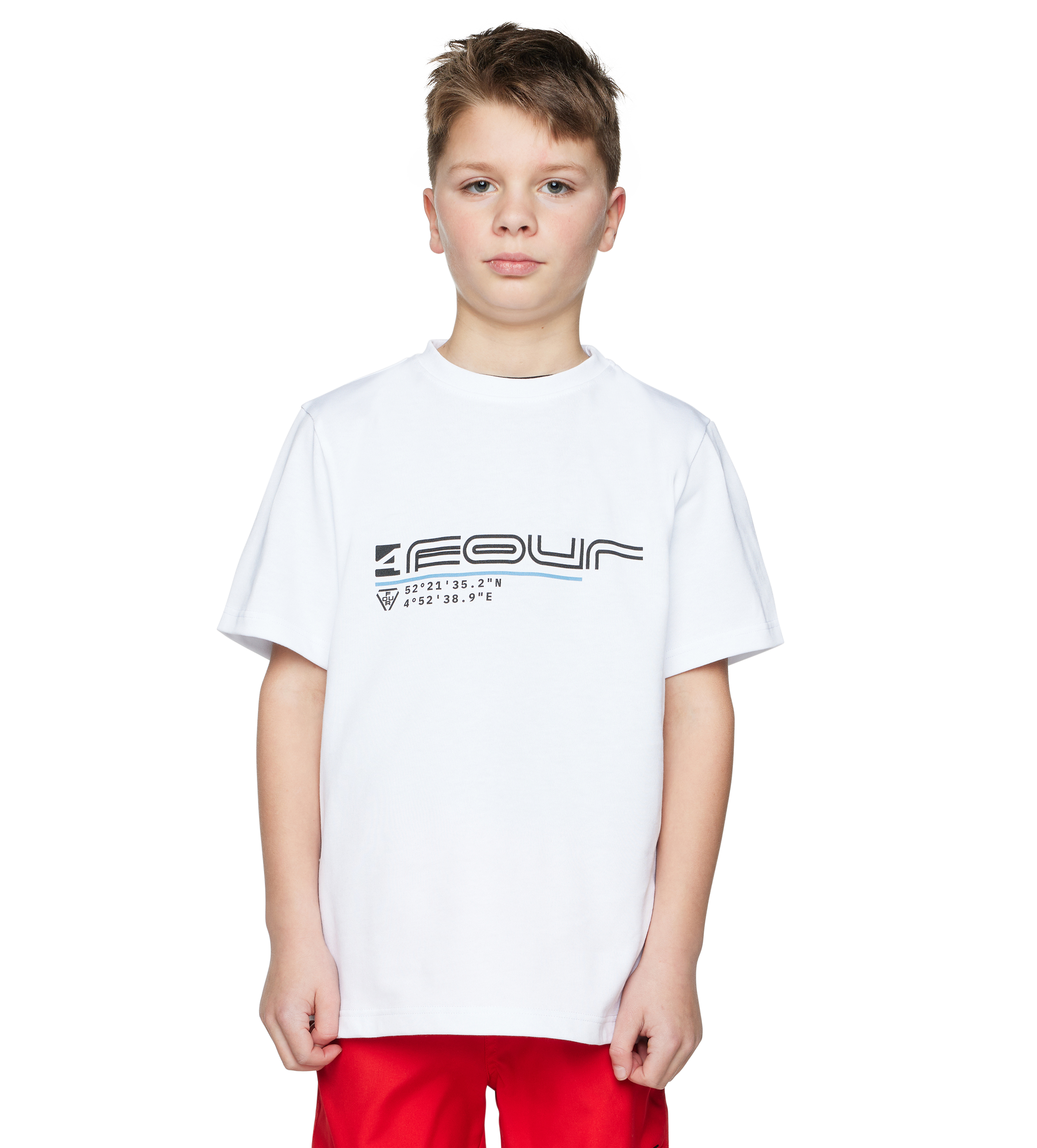 Topo T-Shirt White/ Blue