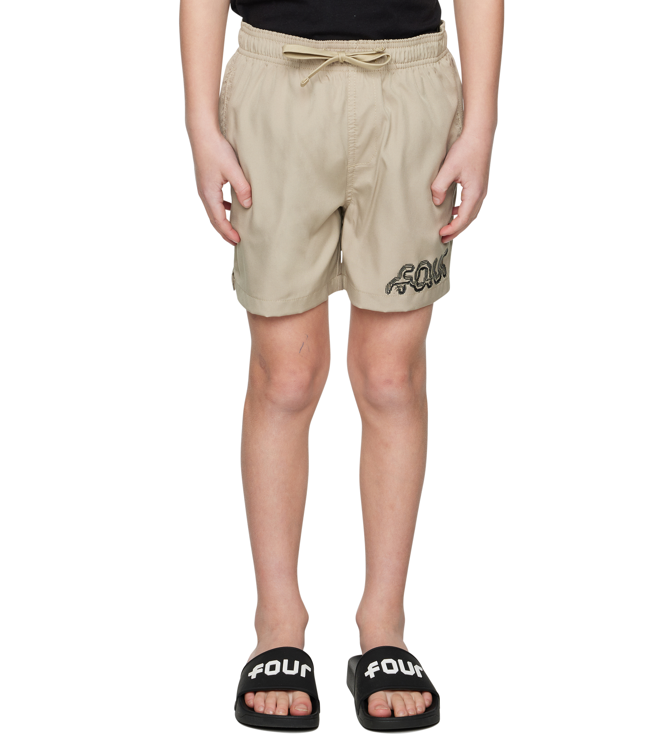 Glitch Swim Shorts Vintage Khaki