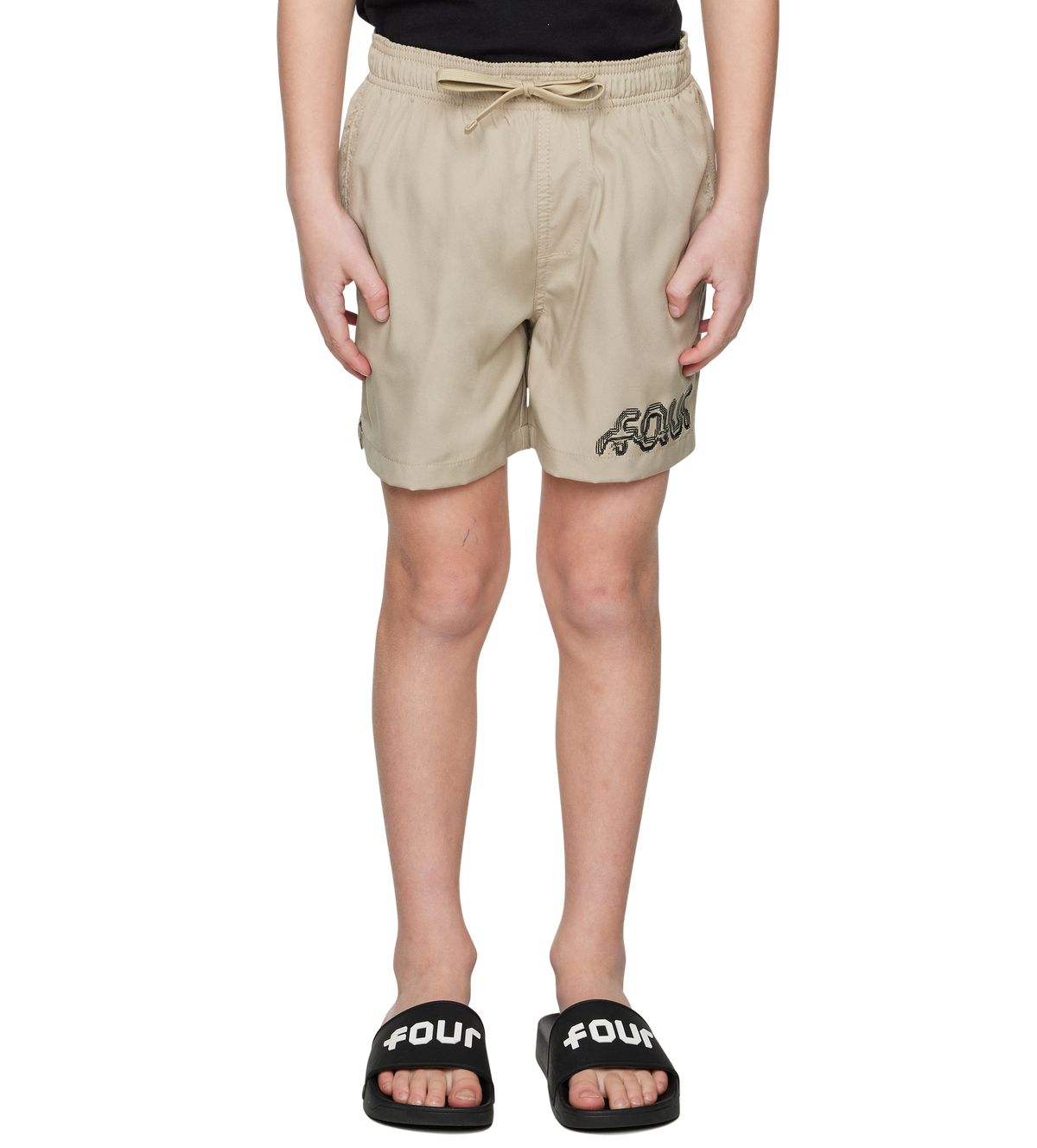 Glitch Zwembroek Vintage Kaki