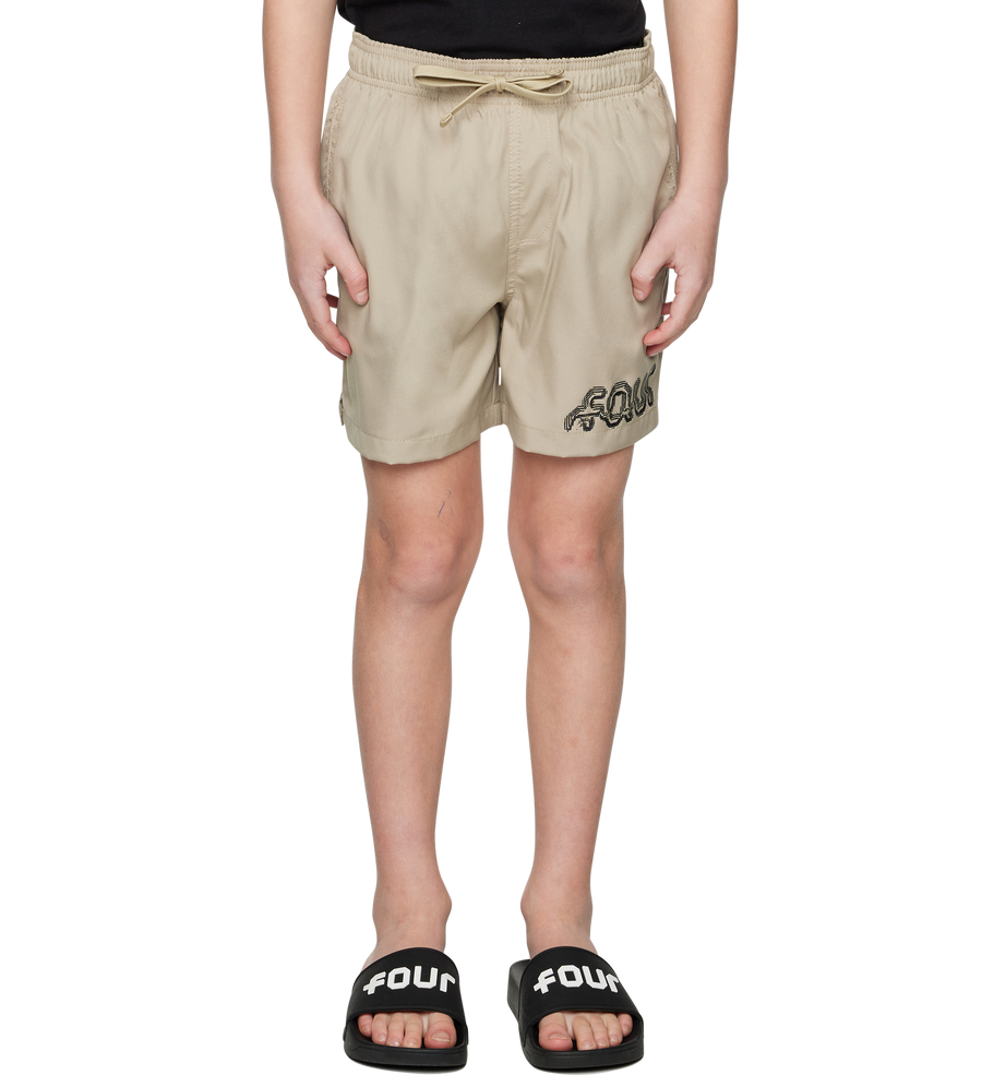 Glitch Swim Shorts Vintage Khaki