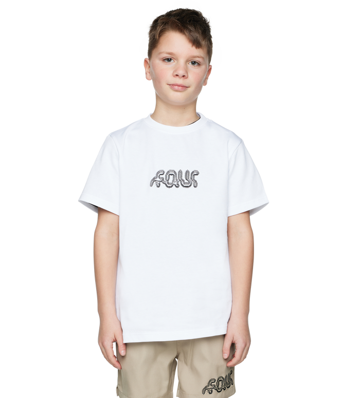 Glitch T-Shirt Wit