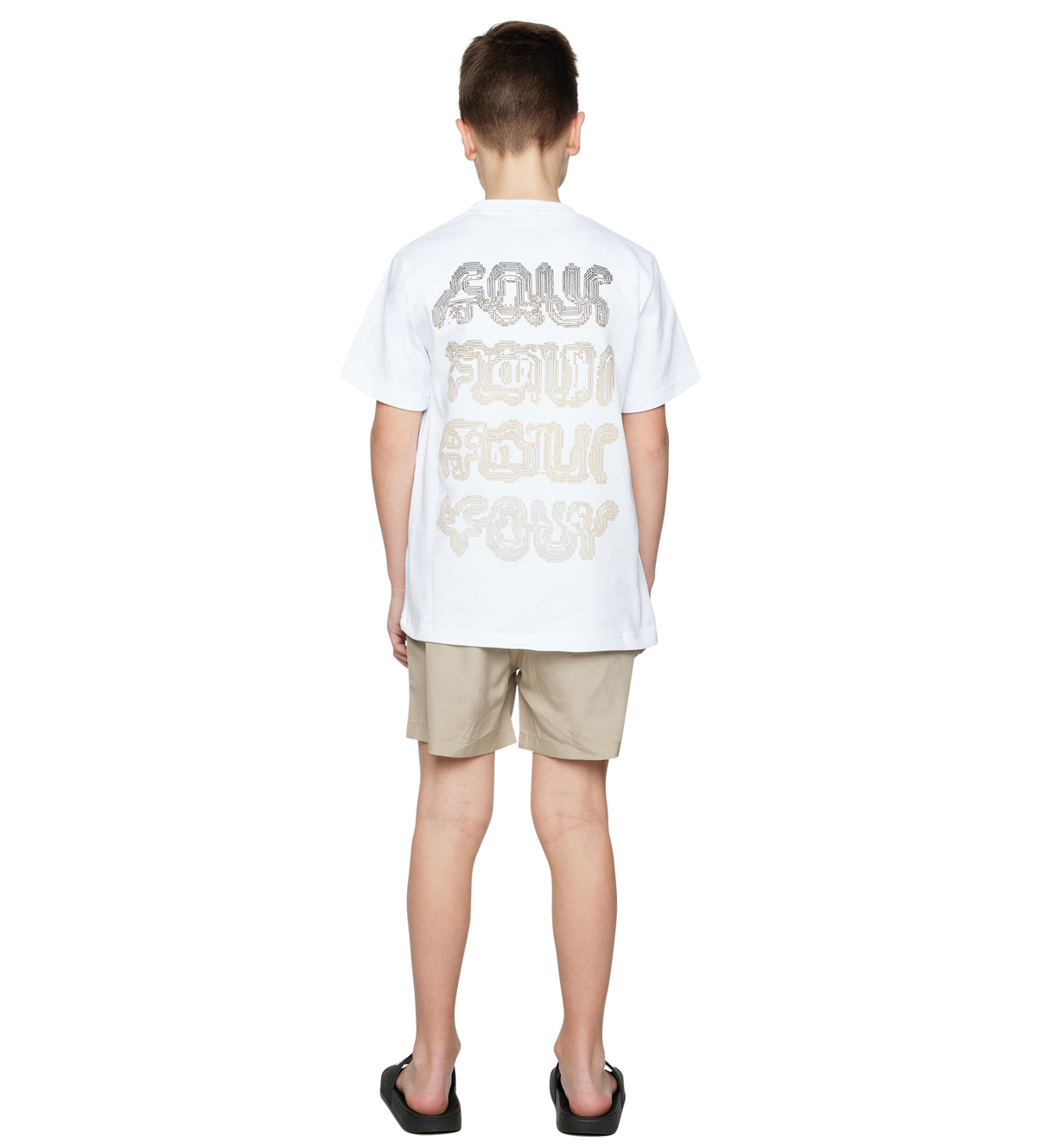 Glitch T-Shirt Wit