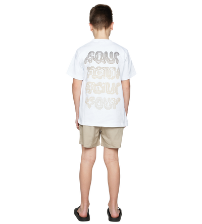 Glitch T-Shirt Wit