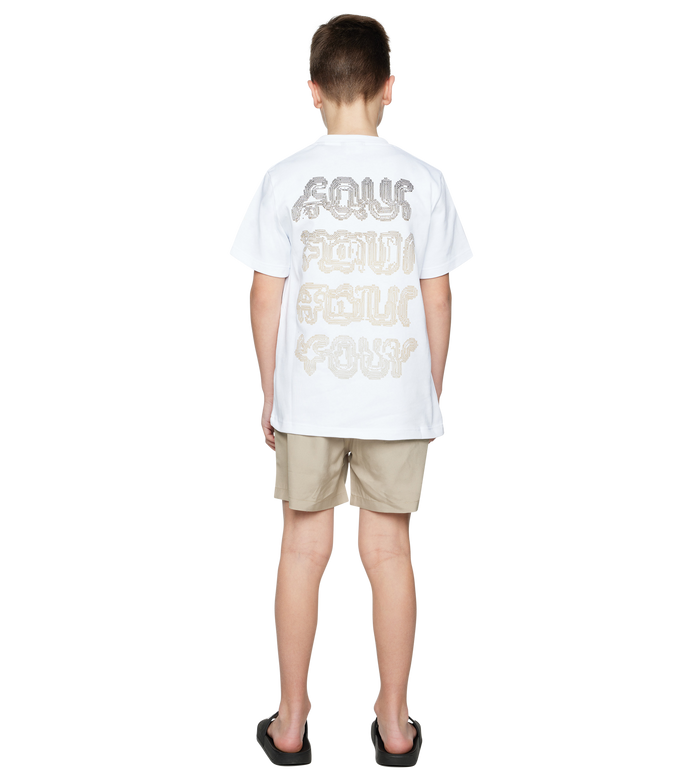 Glitch T-Shirt Wit