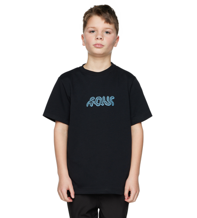 Glitch T-shirt Zwart