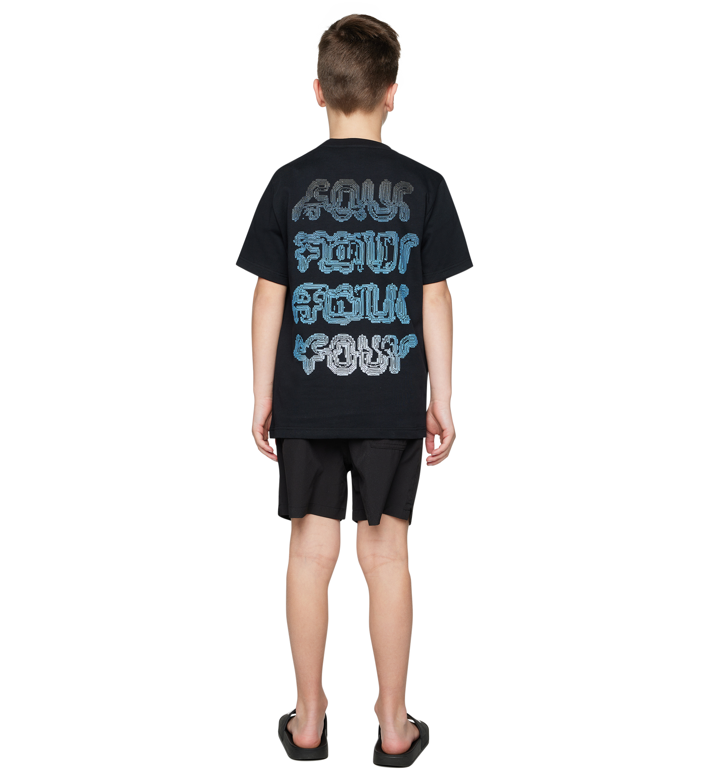 Glitch T-Shirt Black