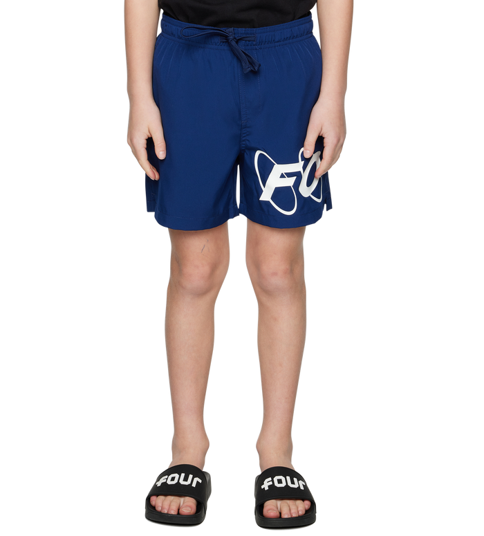 Big Circles Swim Shorts Marine Blue