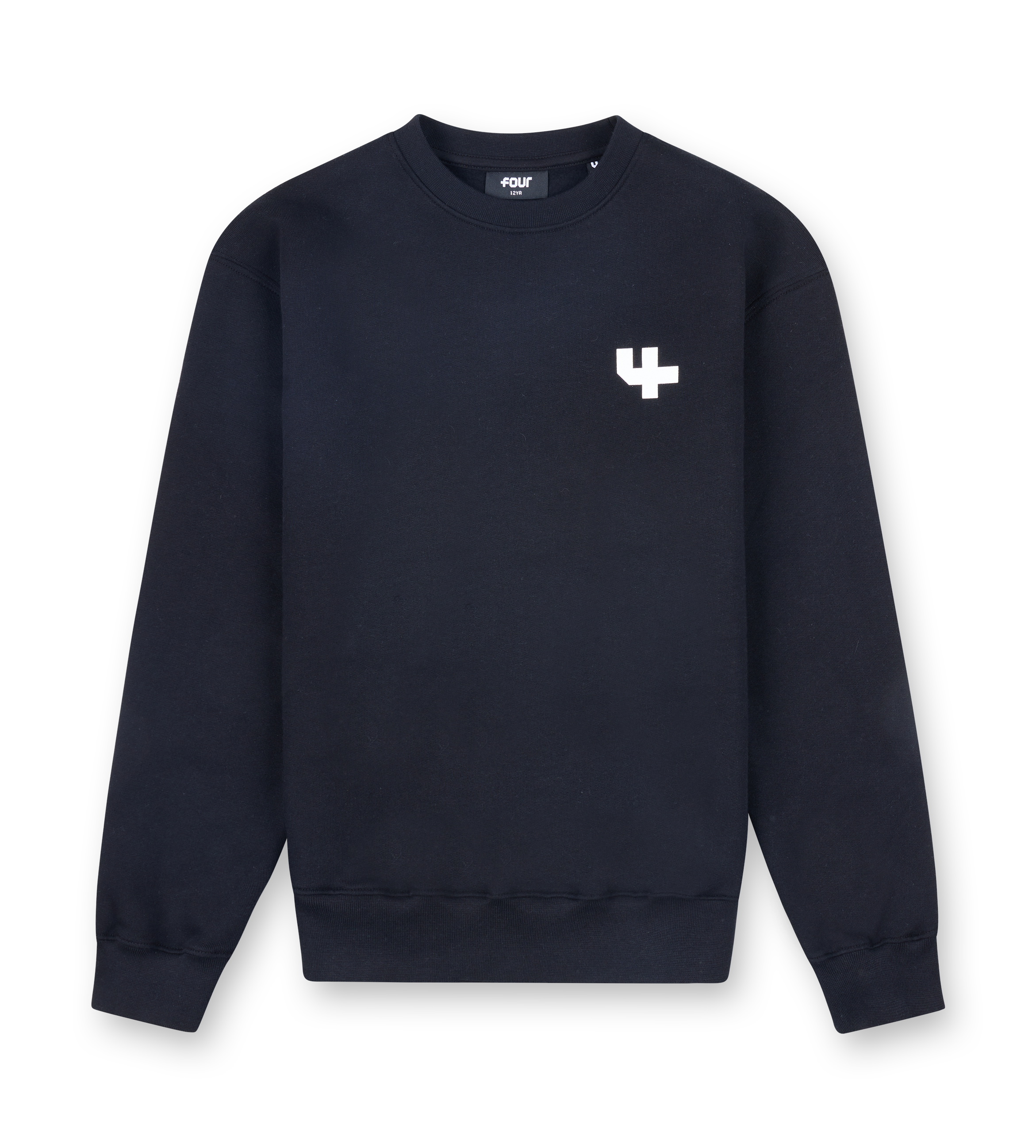 Outline Crewneck Zwart