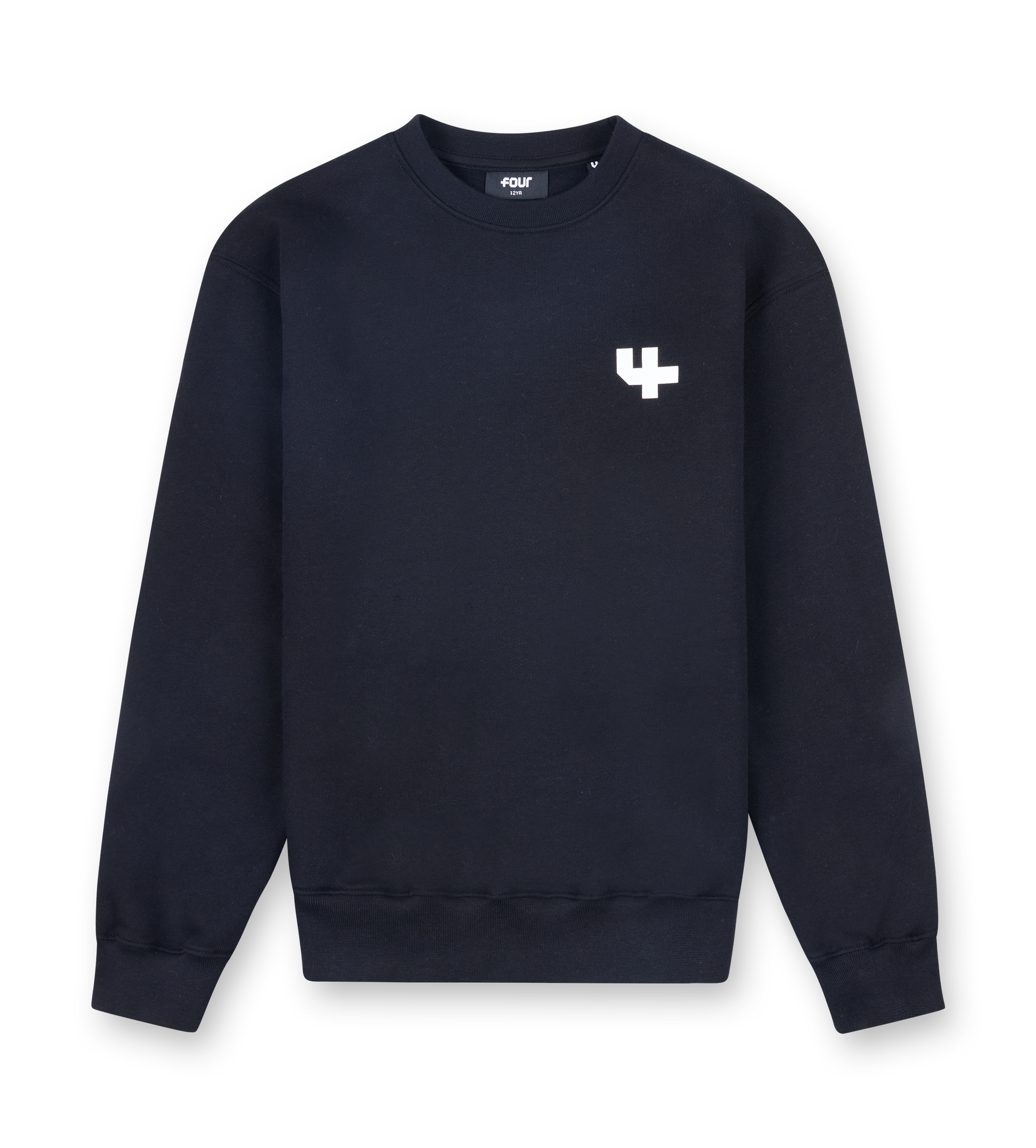 Outline Crewneck Zwart