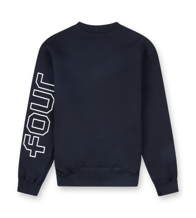 Outline Crewneck Zwart