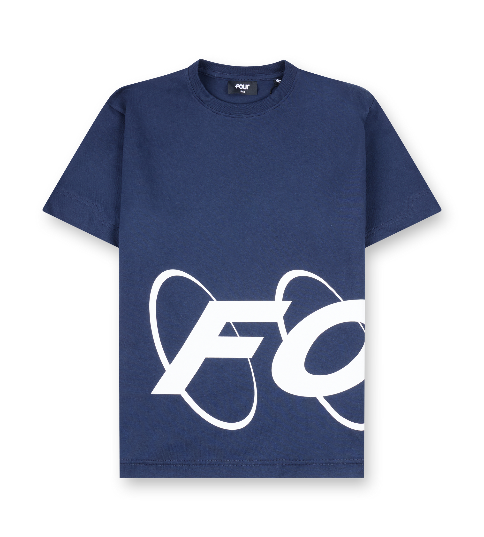 Big Circles T-shirt Marineblauw