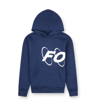 Big Circles Hoodie marineblauw