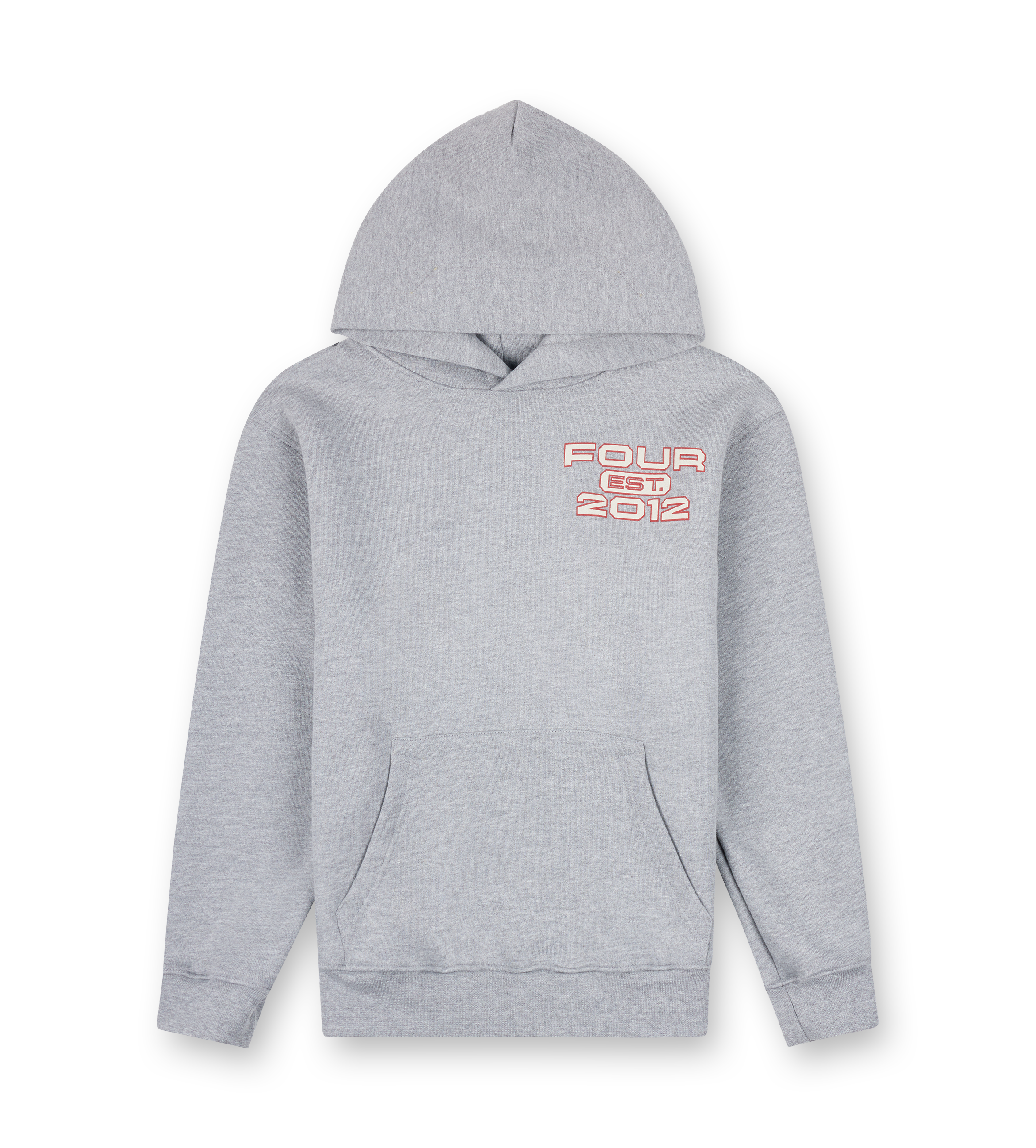 Bold Hoodie Grijs Melange