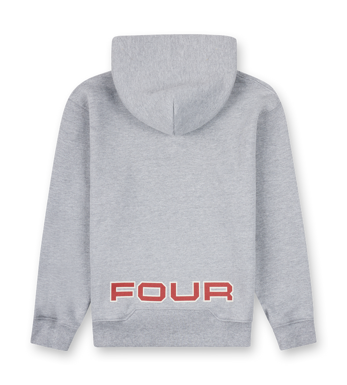 Bold Hoodie Grey Melange