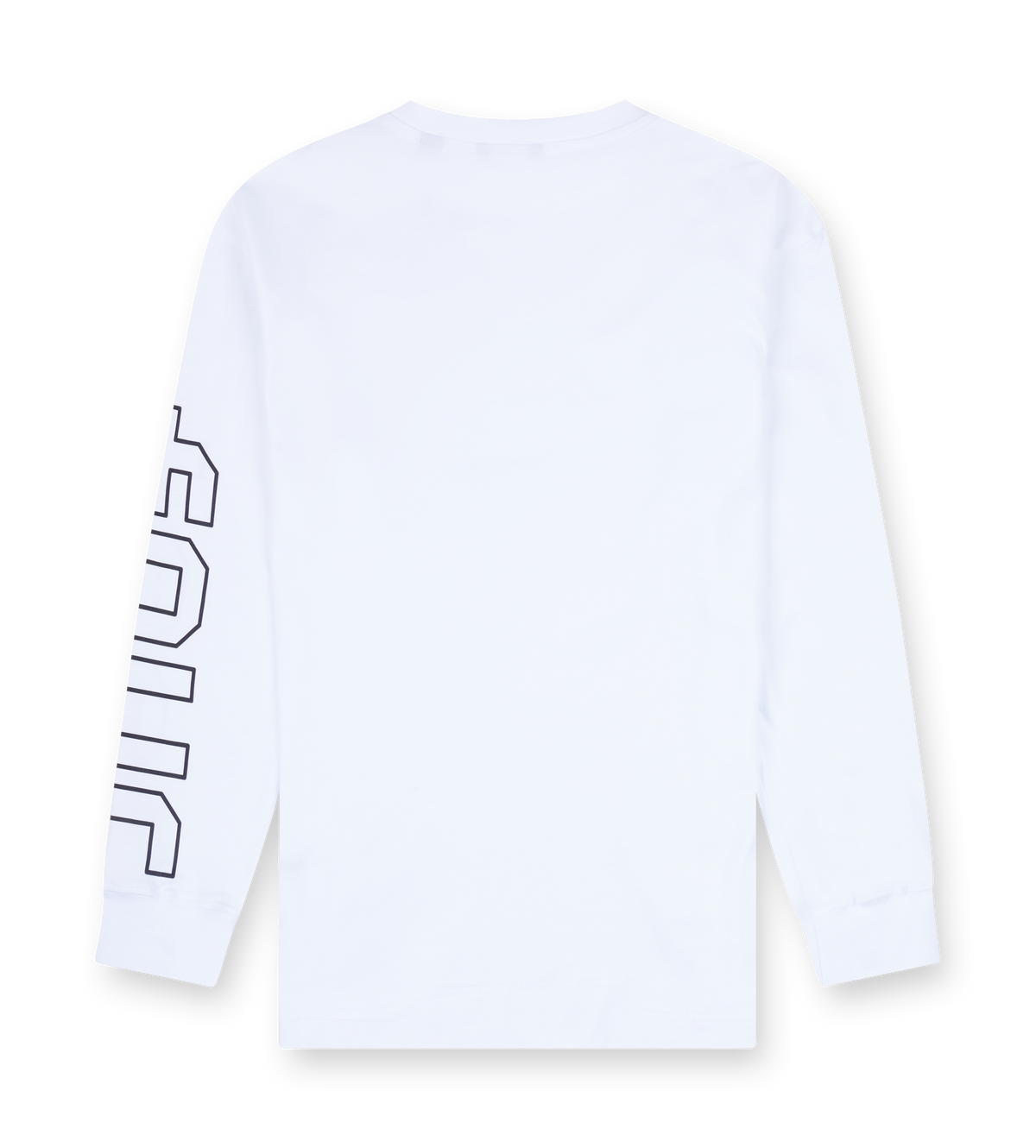 Outline Longsleeve Cuffed wit