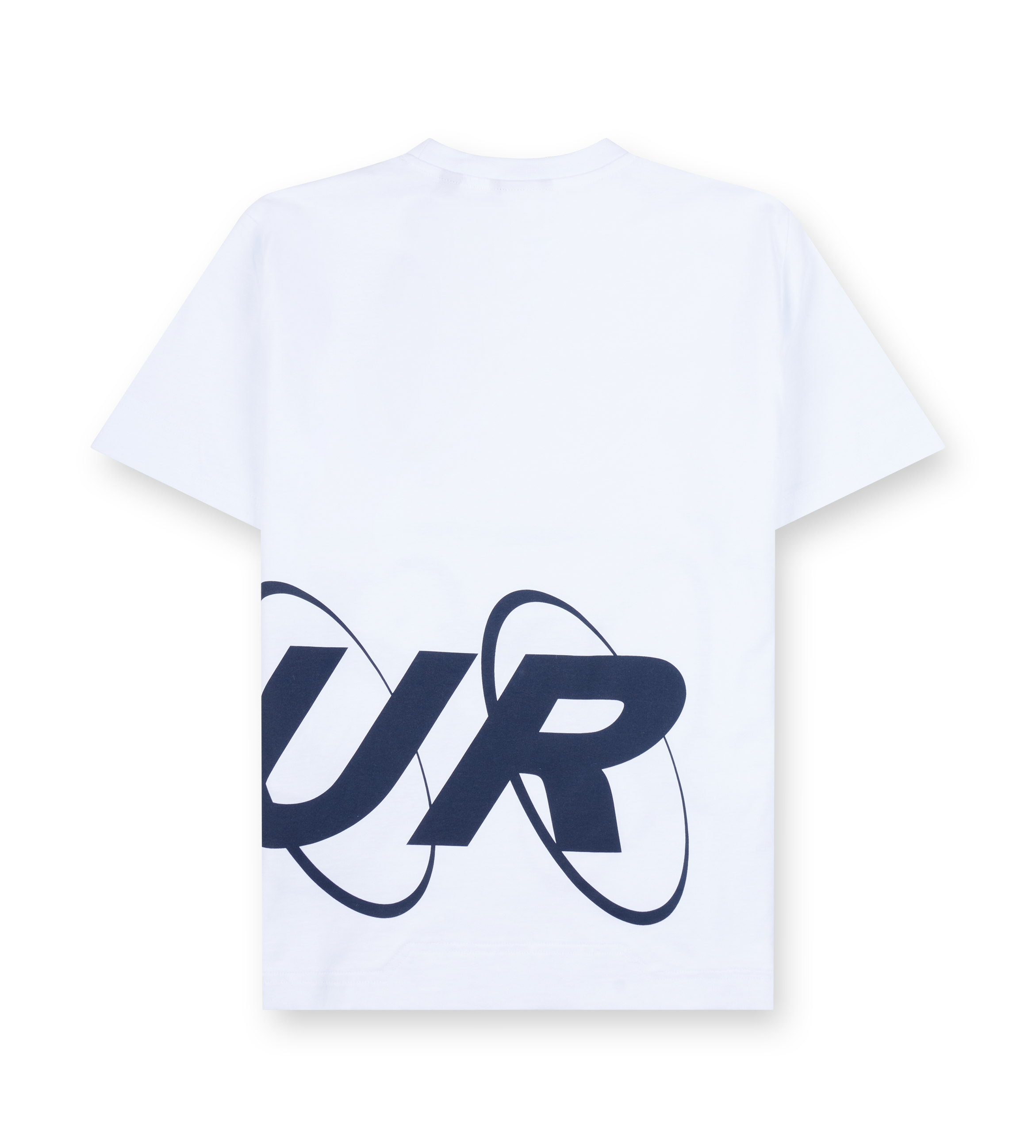 Big Circles T-shirt White/ Marine Blue