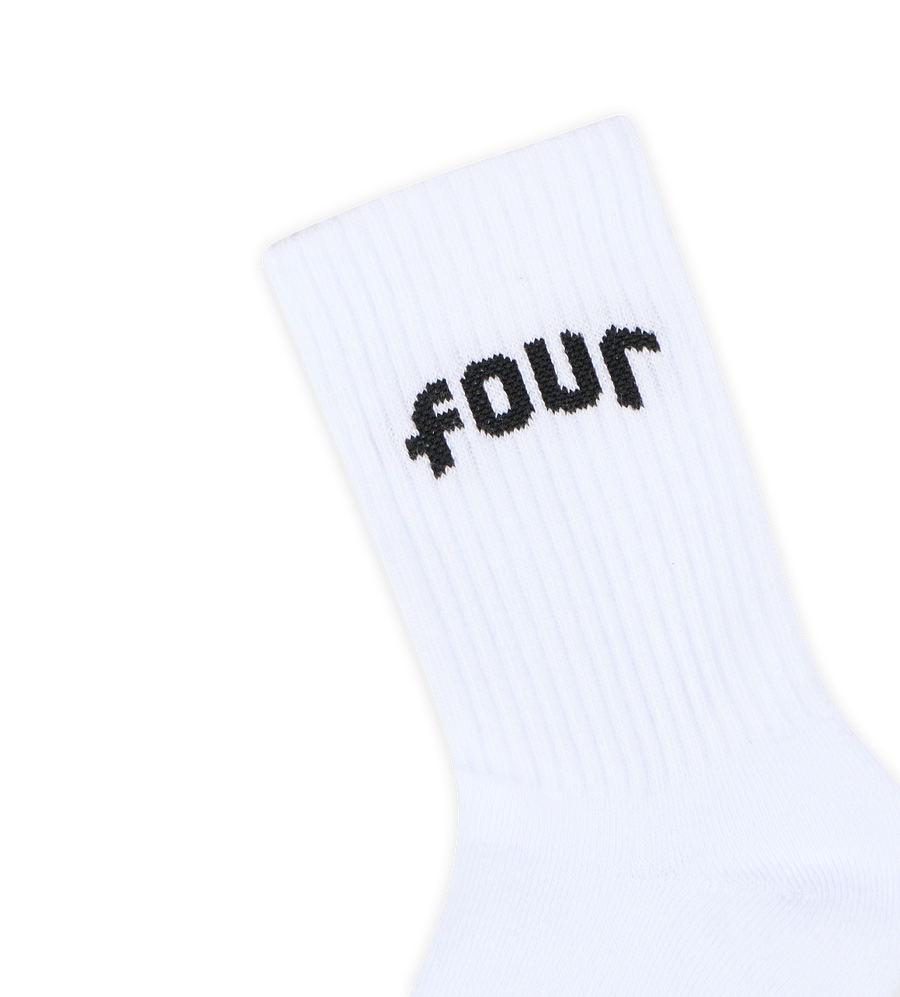 FOUR Arch Socks in Panna/ Black