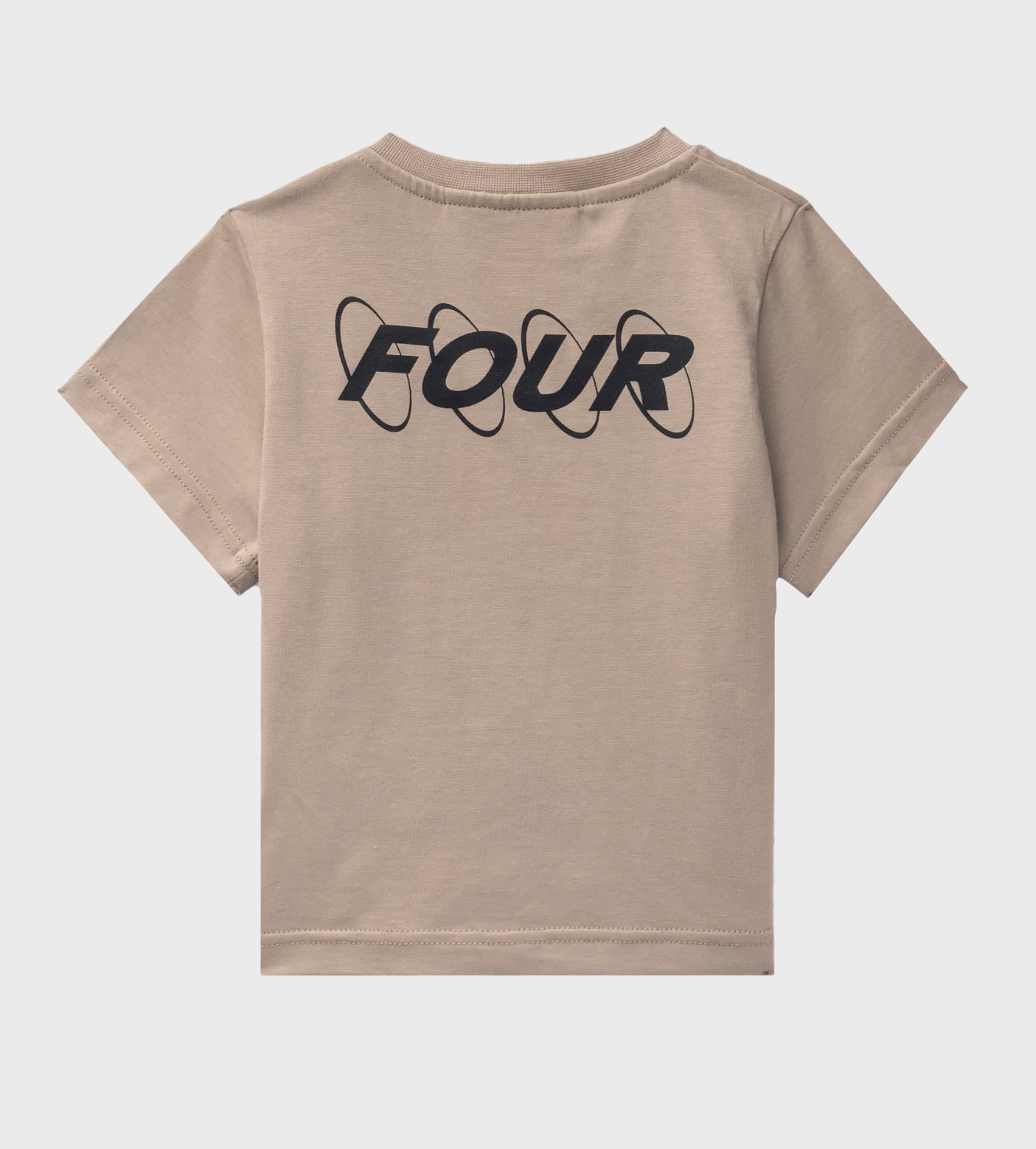 FOUR Baby Circles Logo T-shirt in Vintage Khaki