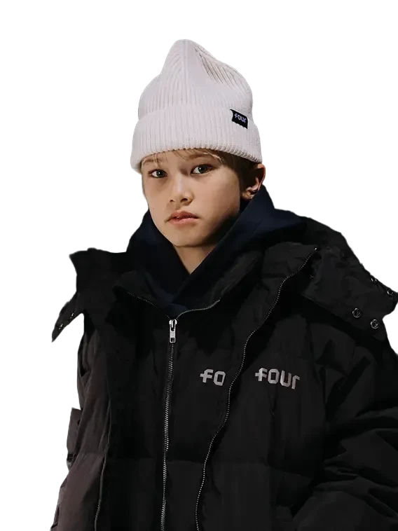 FOUR Beanie in Off-White
