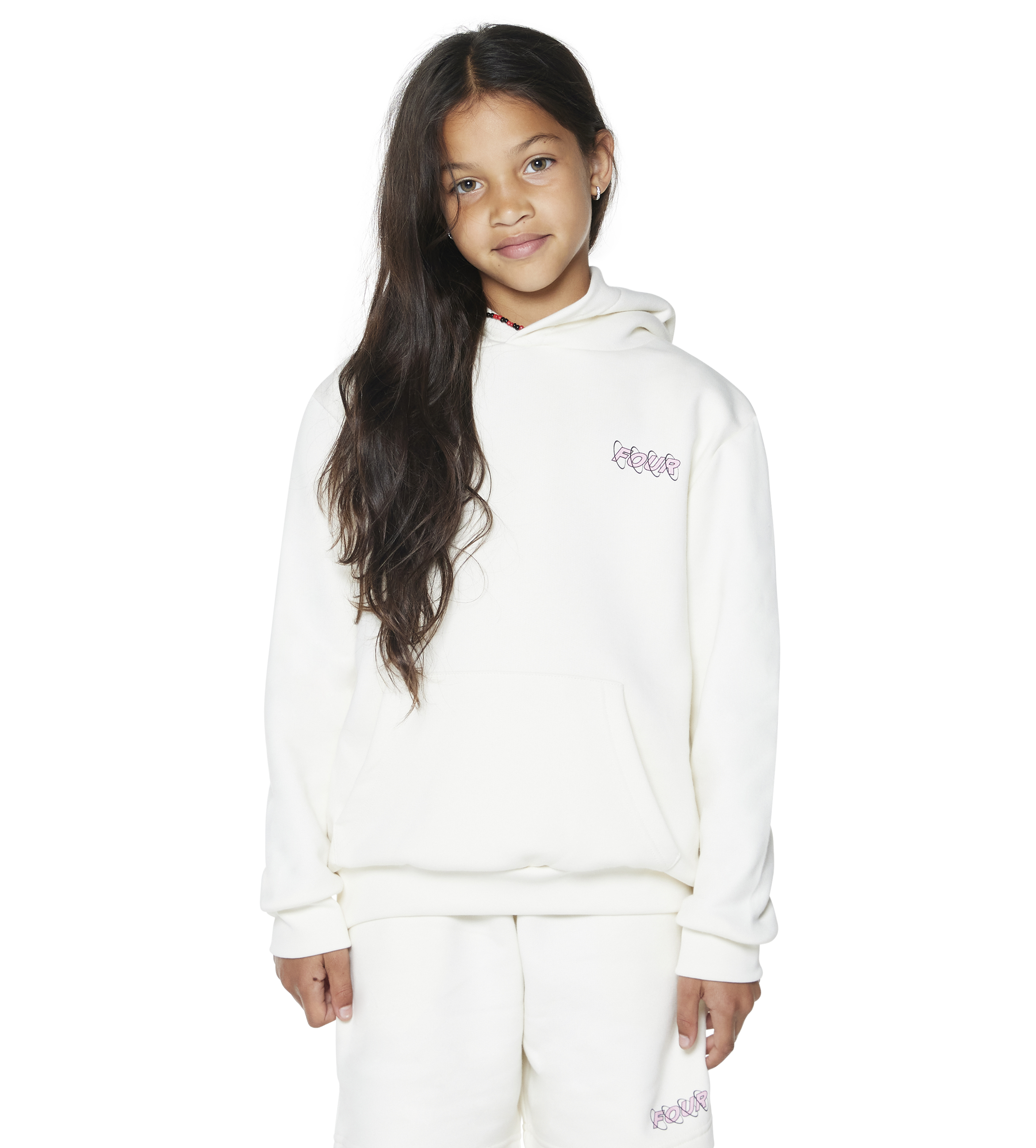 FOUR Circles Hoodie in Cannoli Cream/ Soft Pink