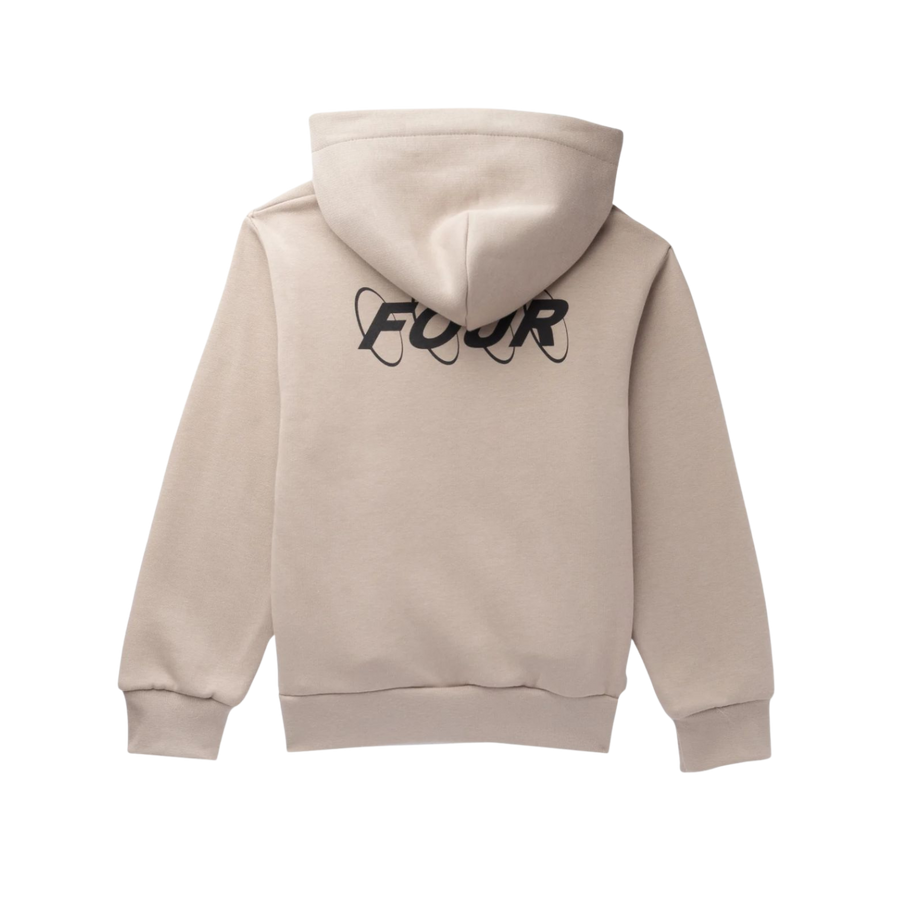 FOUR Circles Logo Hoodie in Vintage Khaki