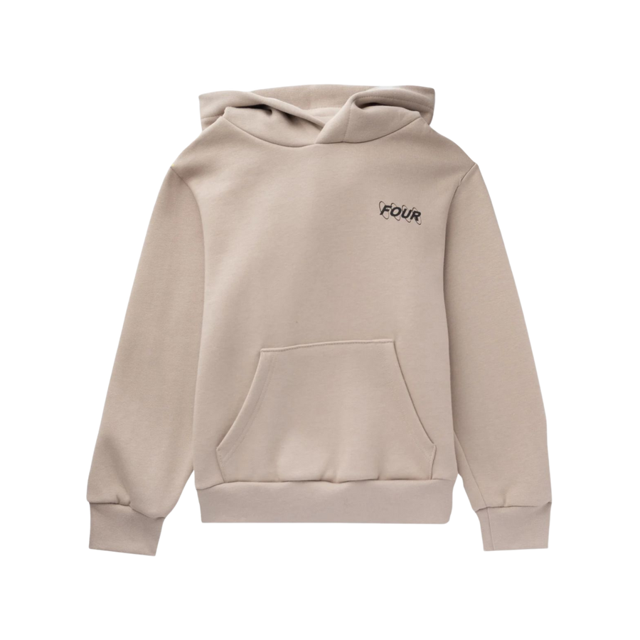 FOUR Circles Logo Hoodie in Vintage Khaki