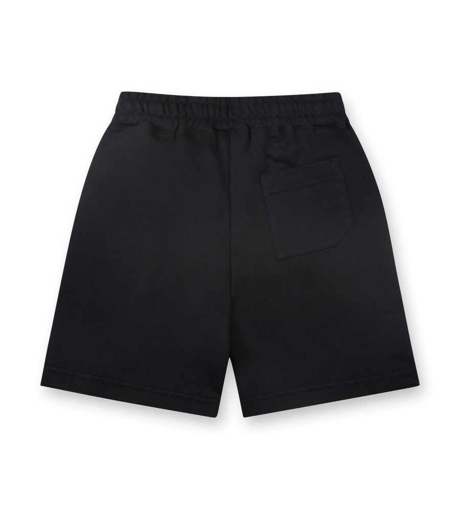 FOUR Circles Logo Shorts in Black/ Pink