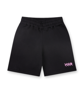 Circles Logo Shorts Zwart / Roze