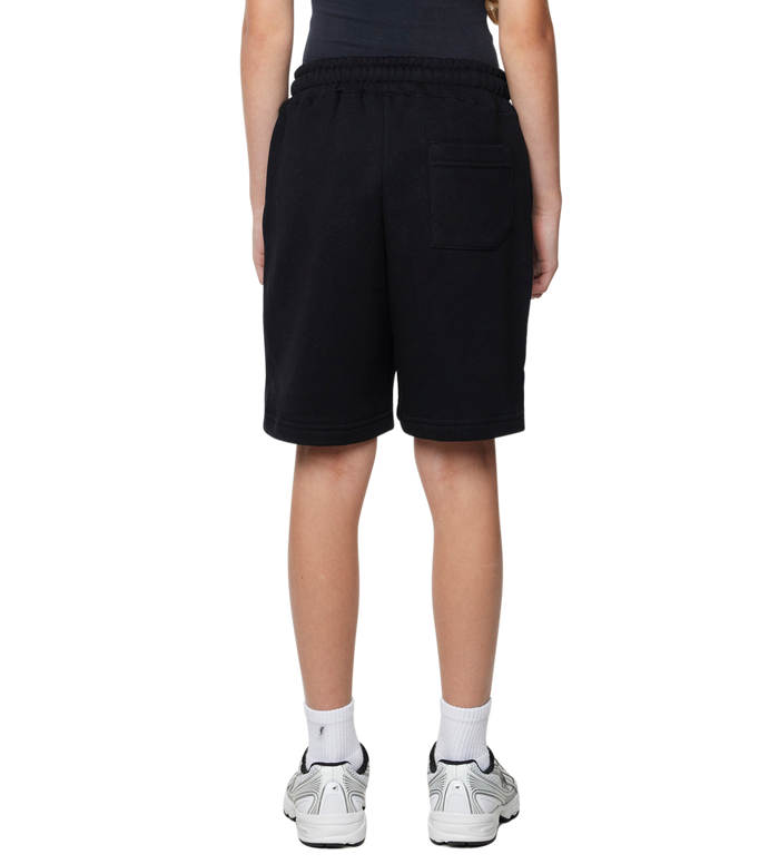 FOUR Circles Logo Shorts in Black/ Pink
