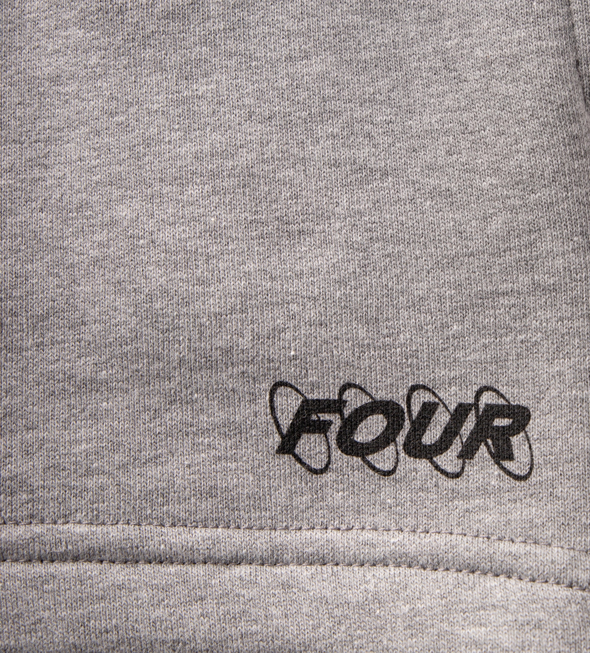 FOUR Circles Logo Shorts in Grey