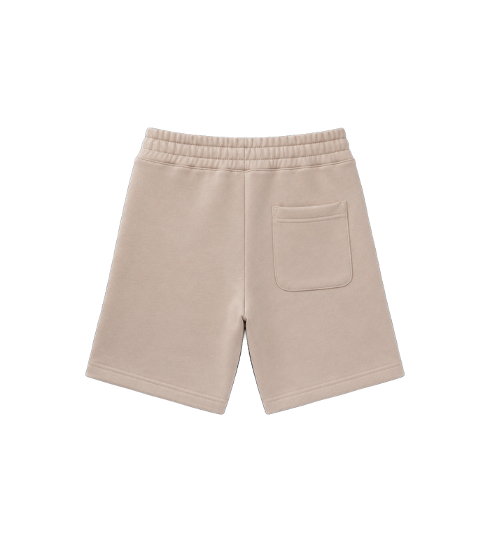 Circles Logo Shorts Vintage Khaki