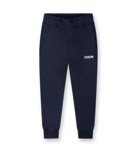 Circles Logo joggingbroek marineblauw