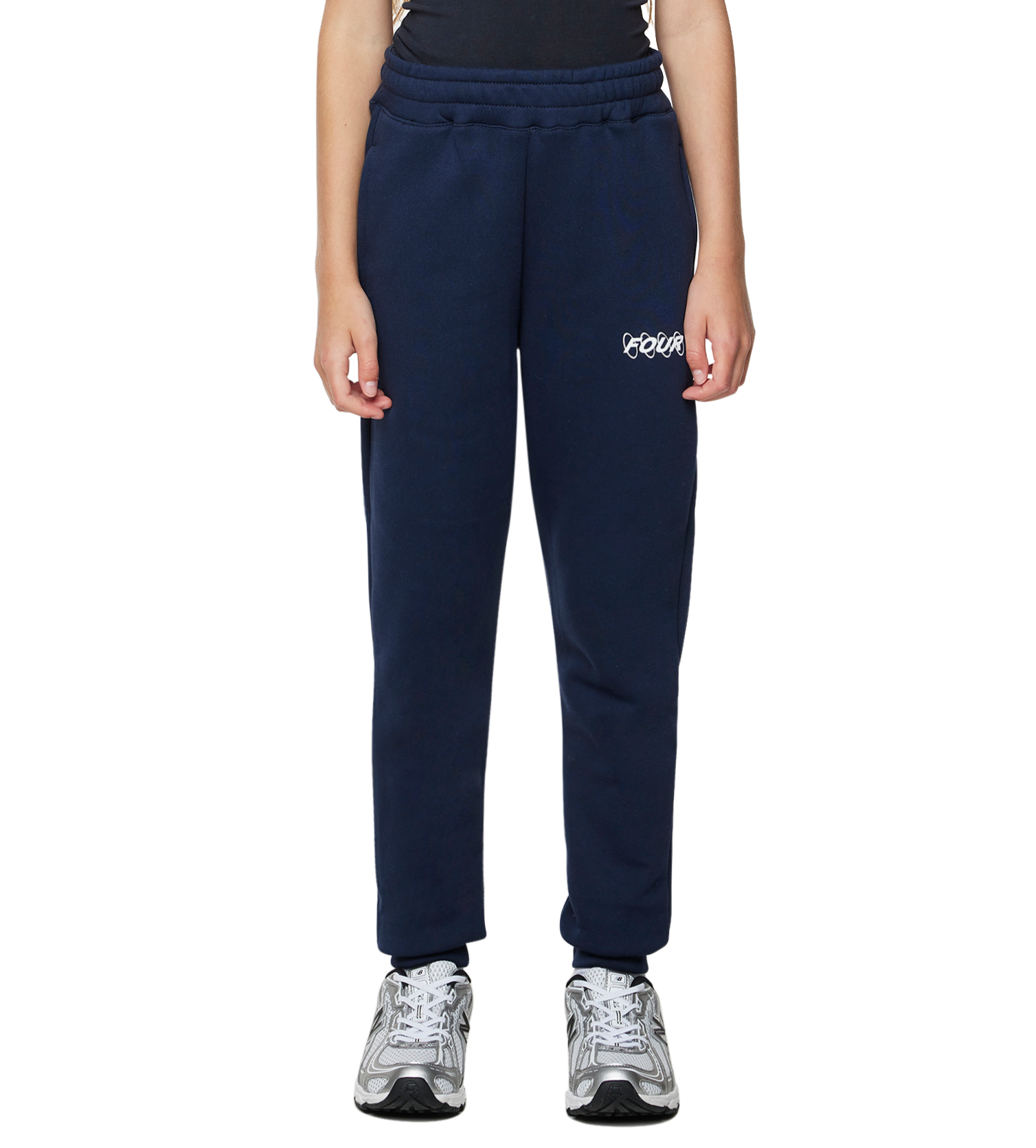 FOUR Circles Logo Sweatpants in Marine Blue