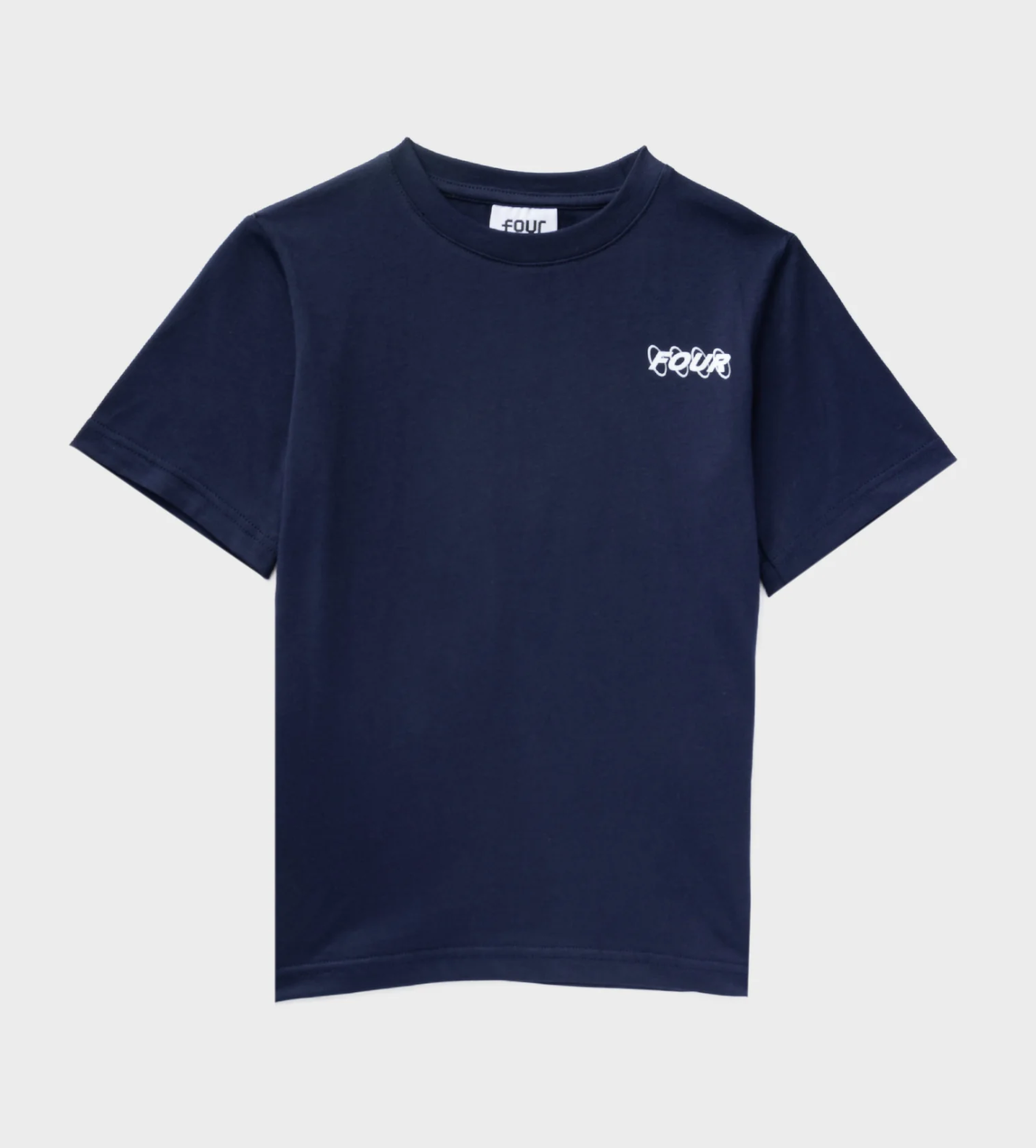 FOUR Circles Logo T-shirt in Marine Blue