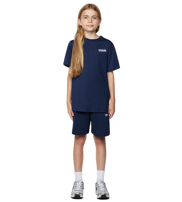 FOUR Circles Logo T-shirt in Marine Blue