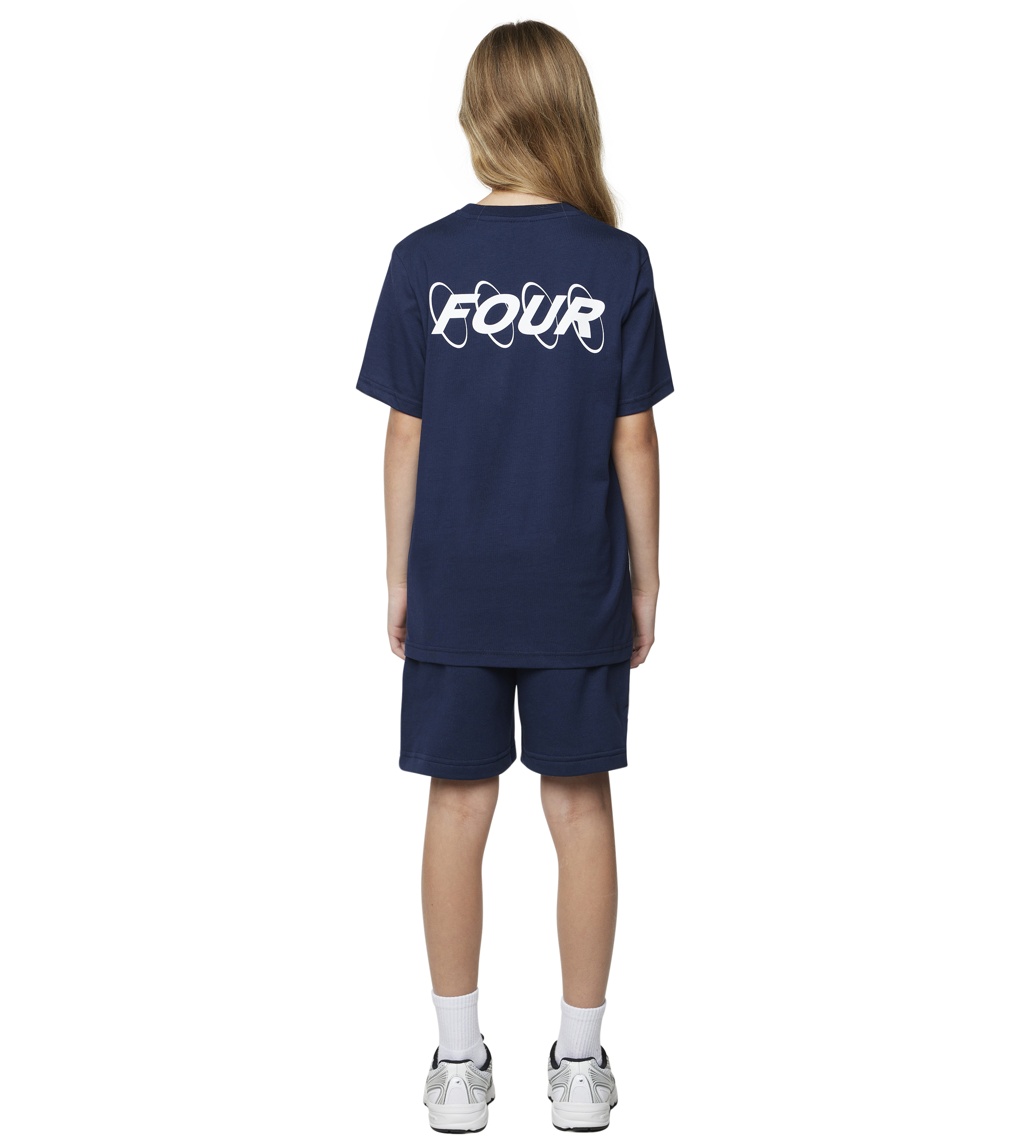 FOUR Circles Logo T-shirt in Marine Blue
