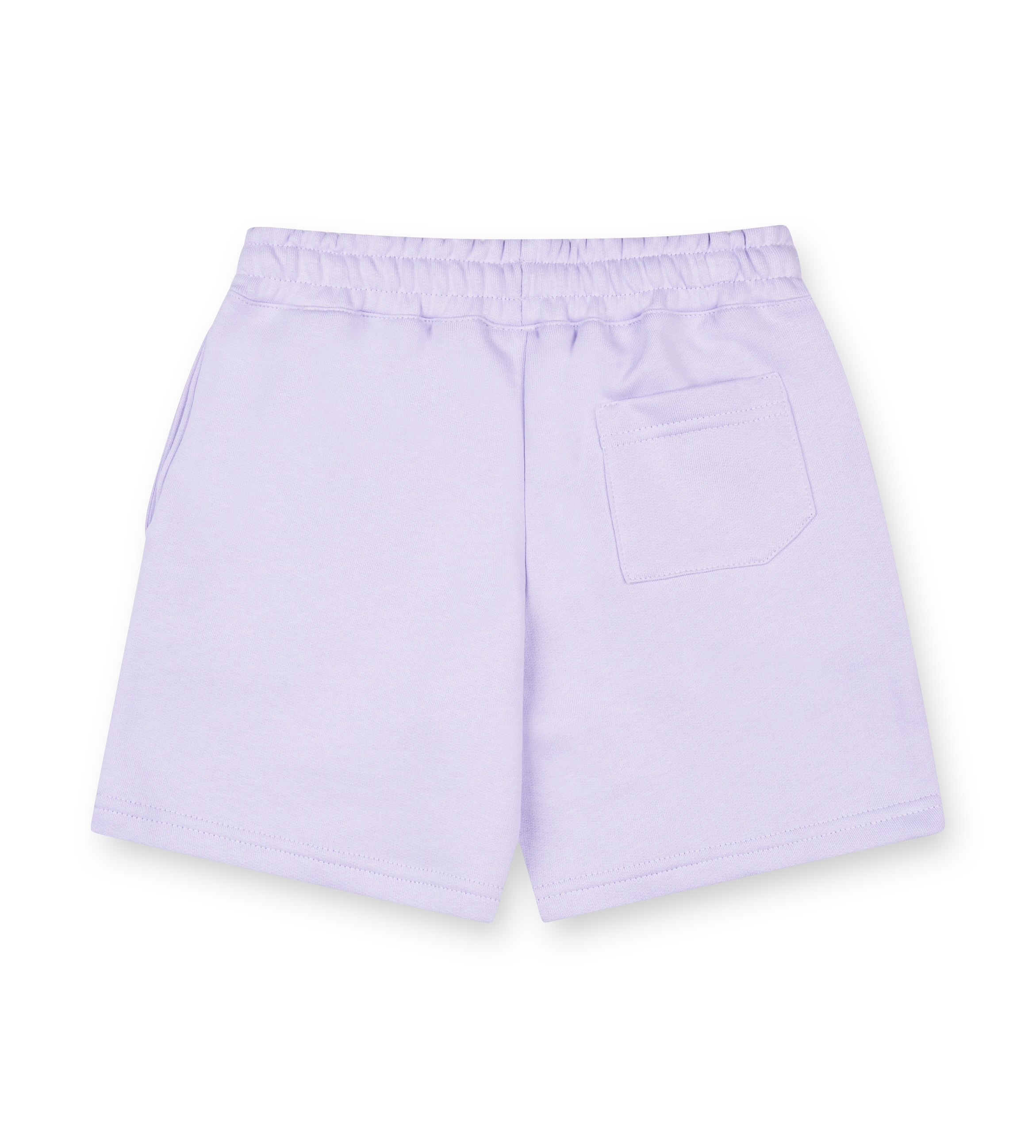 FOUR Circles Shorts in Pastel Lilac White