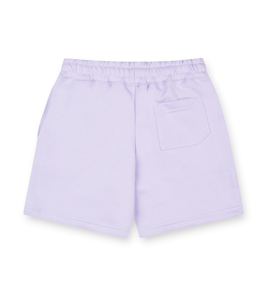 FOUR Circles Shorts in Pastel Lilac White