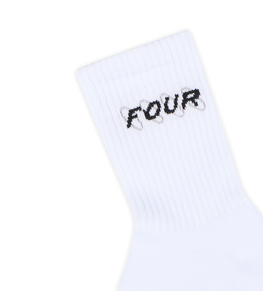 FOUR Circles Socks in Panna/ Black