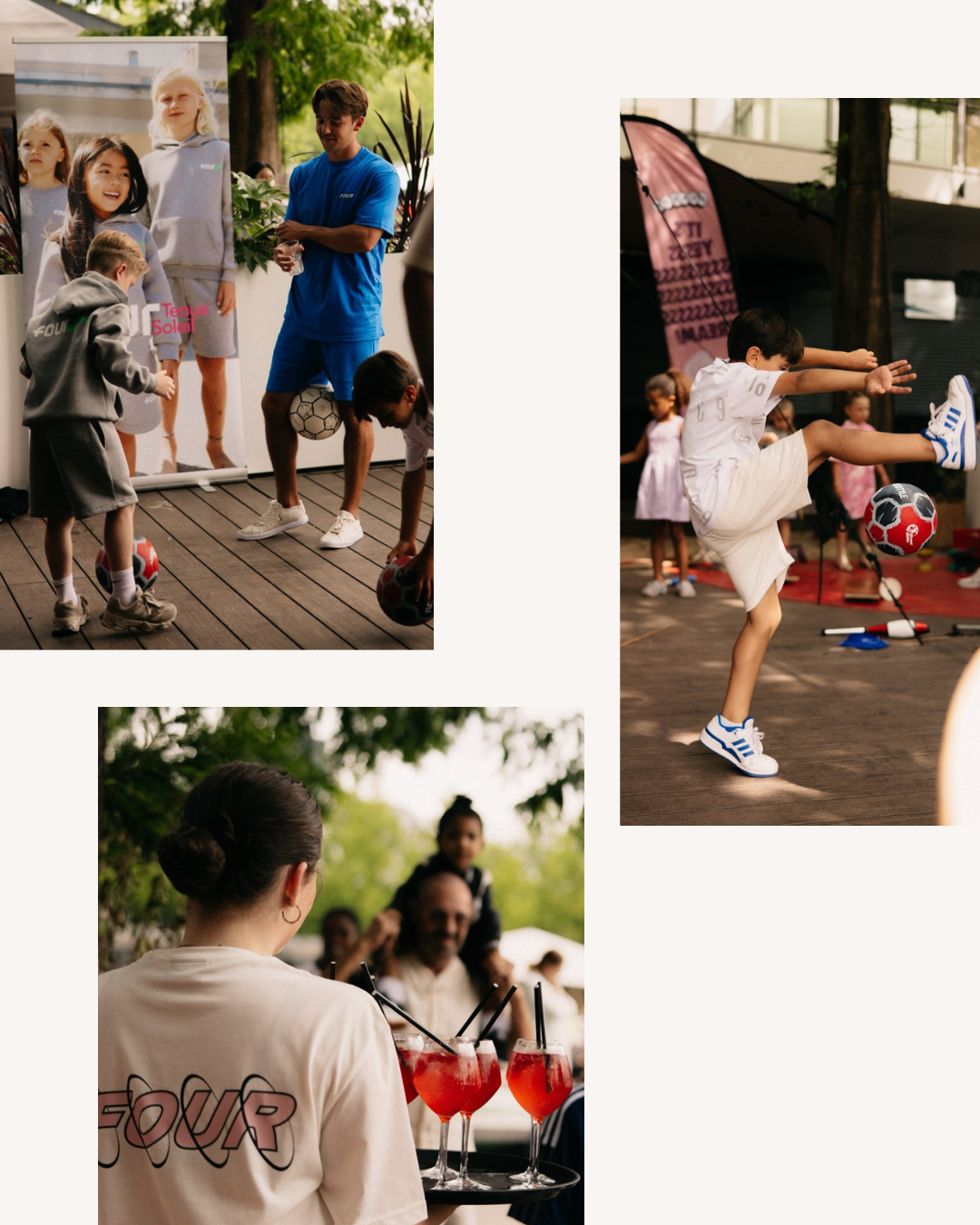 FOUR KIDS x LANCERING VAN DE TENUE SOLEIL ZOMERCOLLECTIE