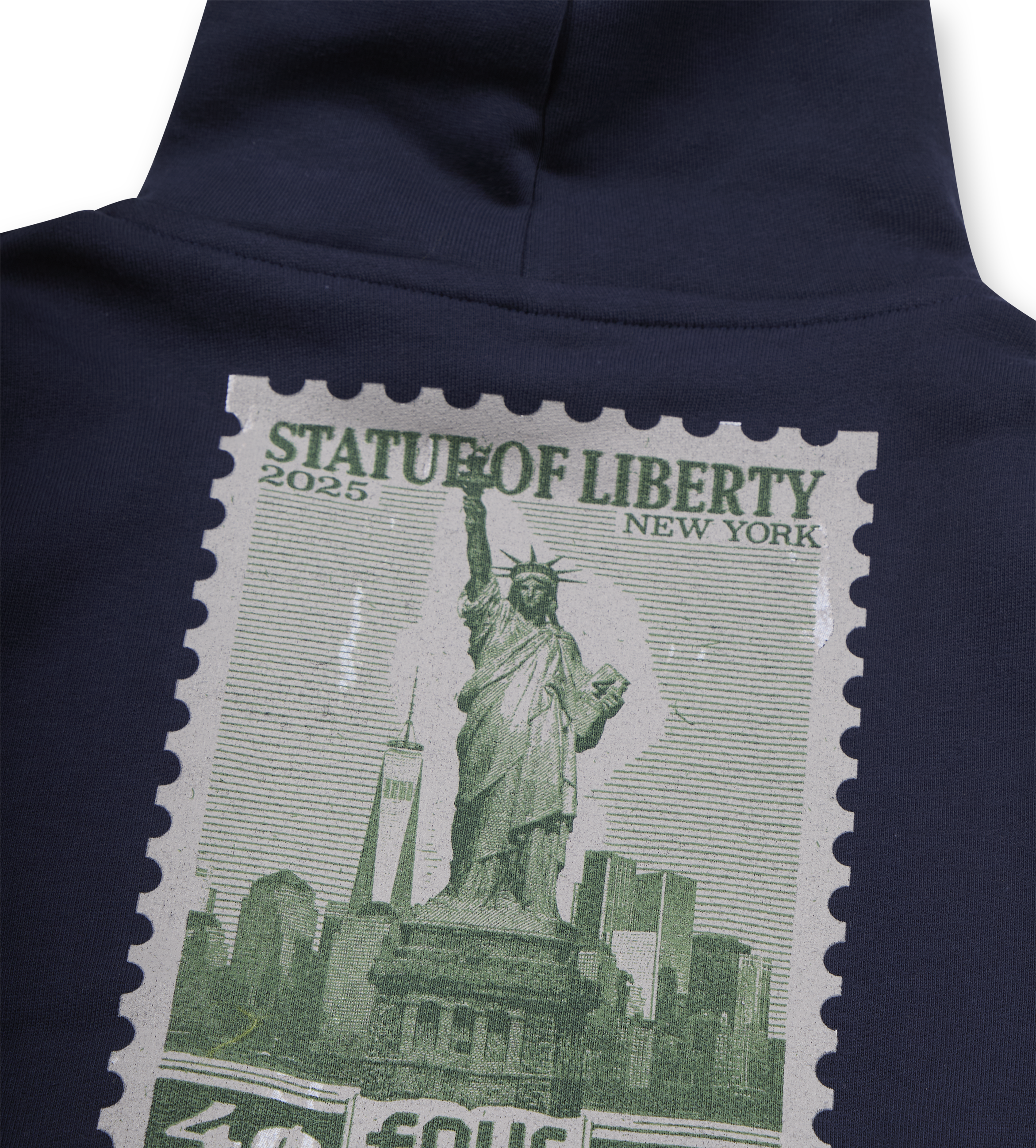 NY Stamp SOL Hoodie Marine Blue