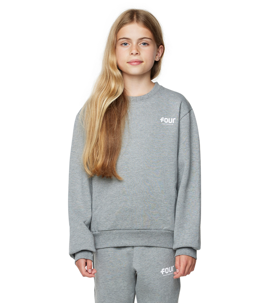 FOUR Logo Crewneck in Grey