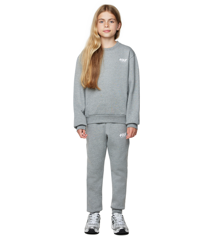 FOUR Logo Crewneck in Grey