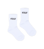 Logo Socks Panna & Black