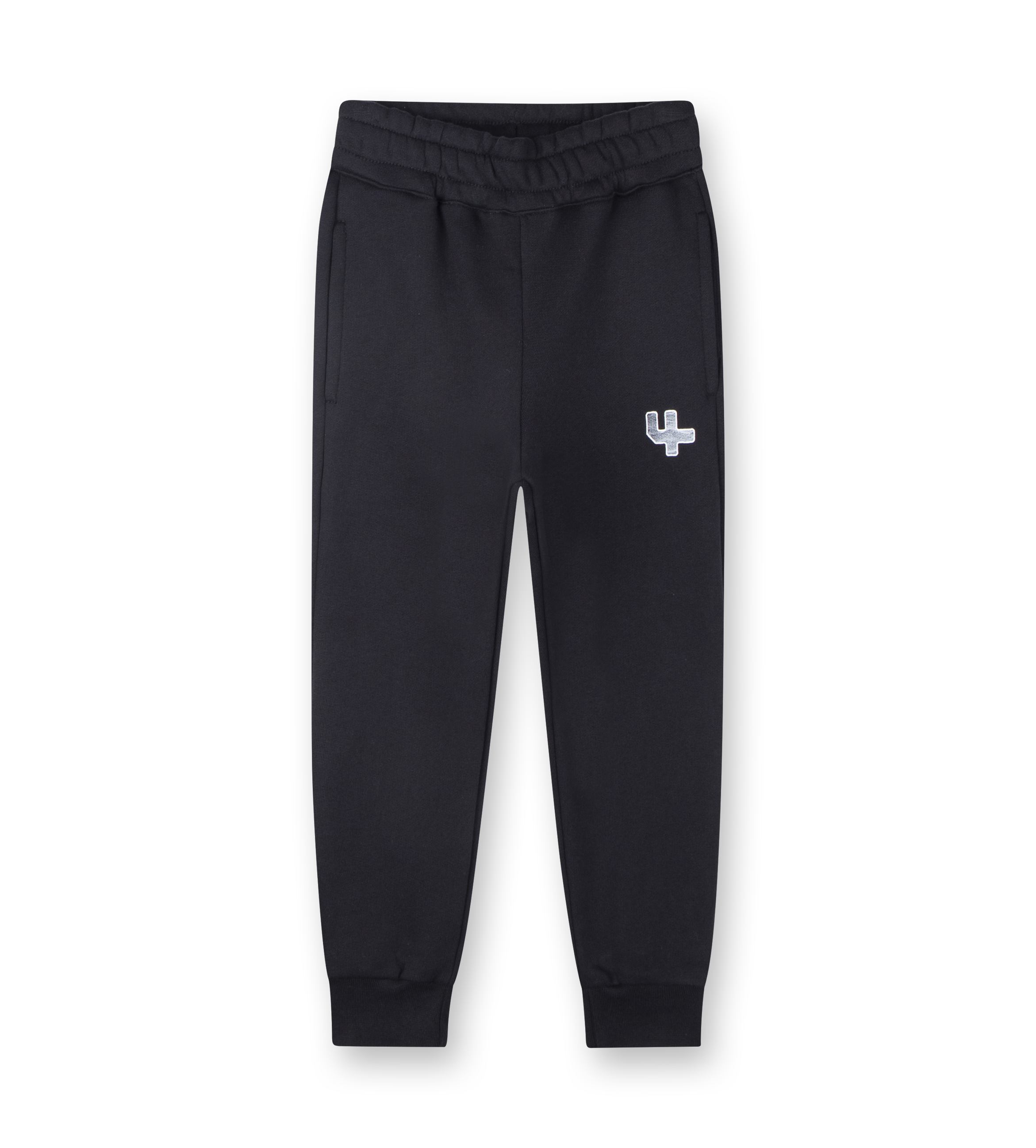 FOUR Outline Logo Sweatpants in Black