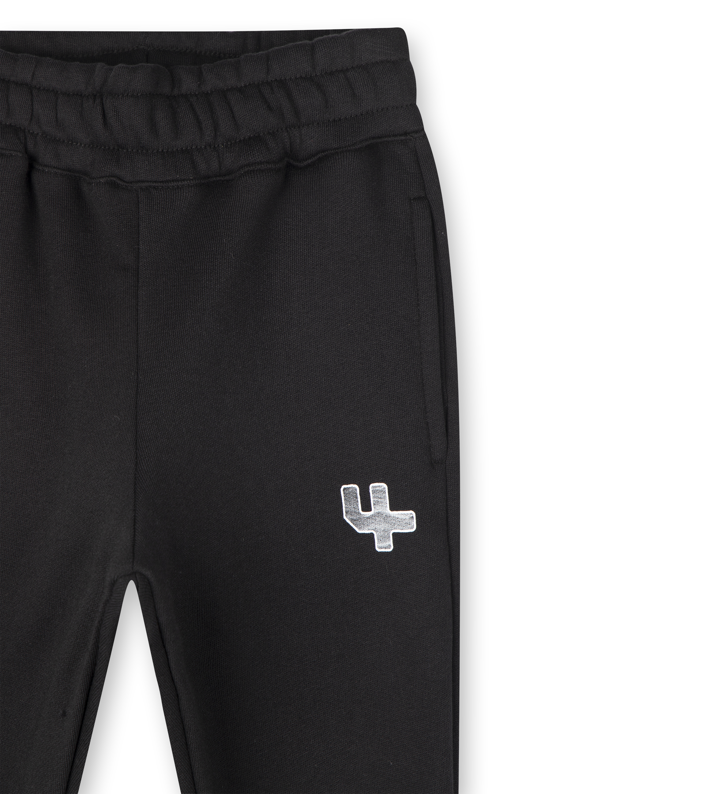 FOUR Outline Logo Sweatpants in Black